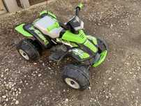 Peg Perego corral t-rex 330w włoski quad auto na akumulator