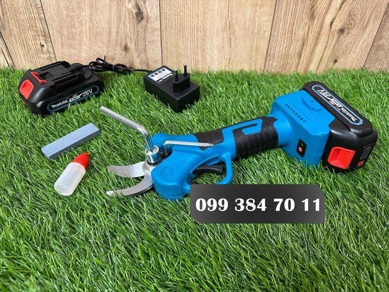 Секатор для обрізки дерев і кущів Makita DMT80 Електросекатор для саду