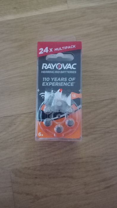 Baterie do aparatu słuchowego