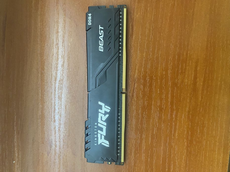 Pamięć RAM Kingston Fury Beast 16GB DDR4 3200MHz – używana