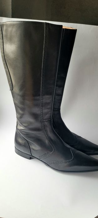 Marc O'Polo skórzane nowe oficerki rozm.40