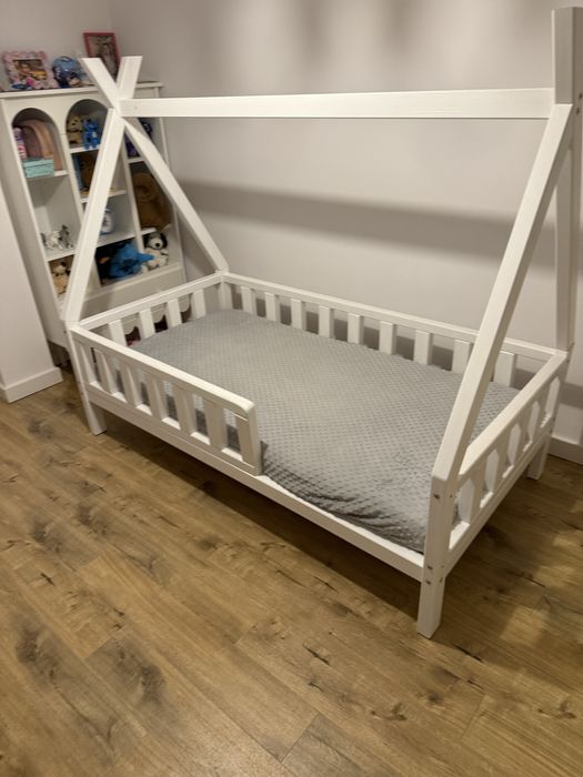 Drewniane łózko dla dzieci Tipi 170x90