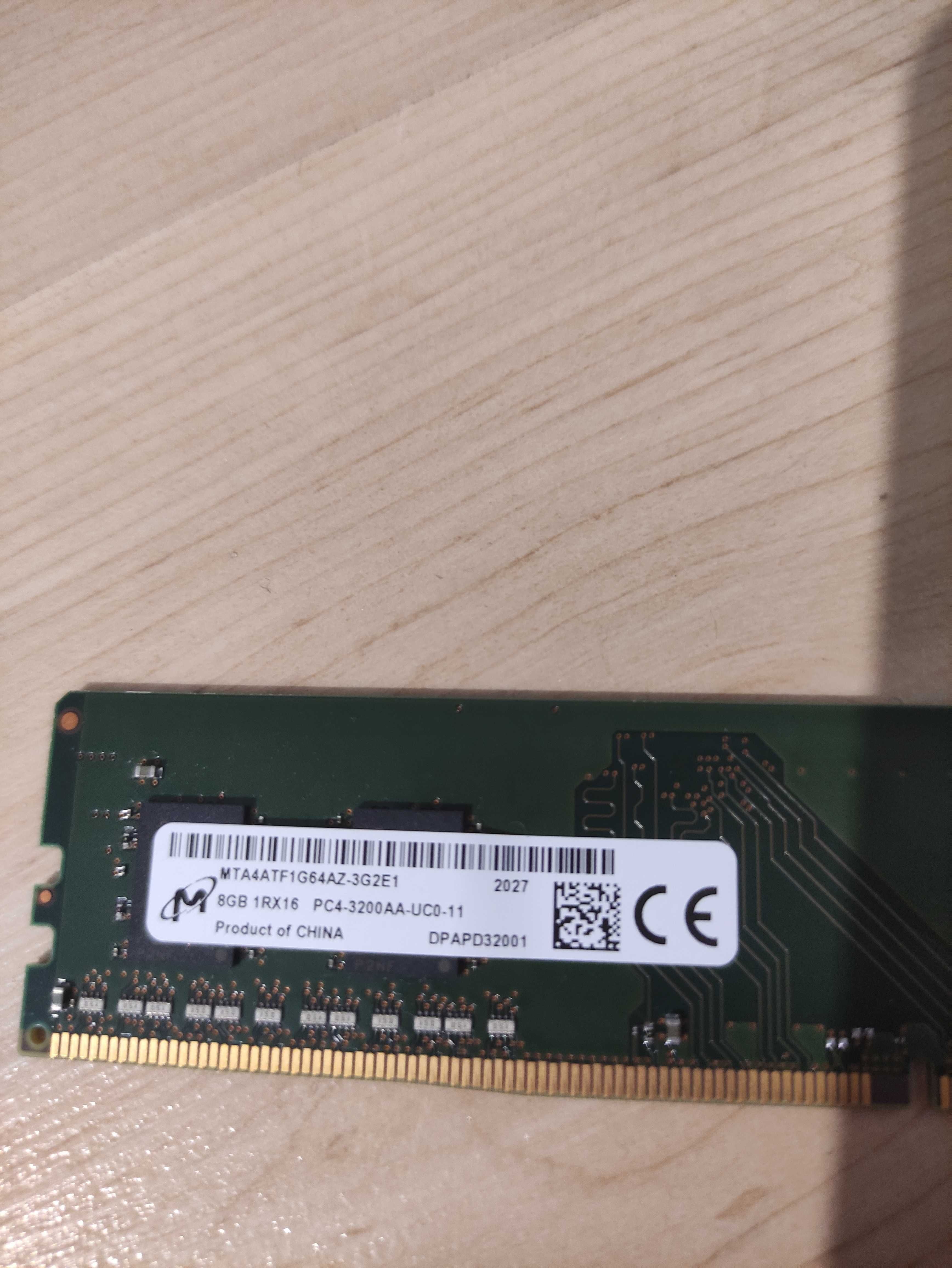 Pamięć RAM MICRON 8GB DDR4 3200MHz