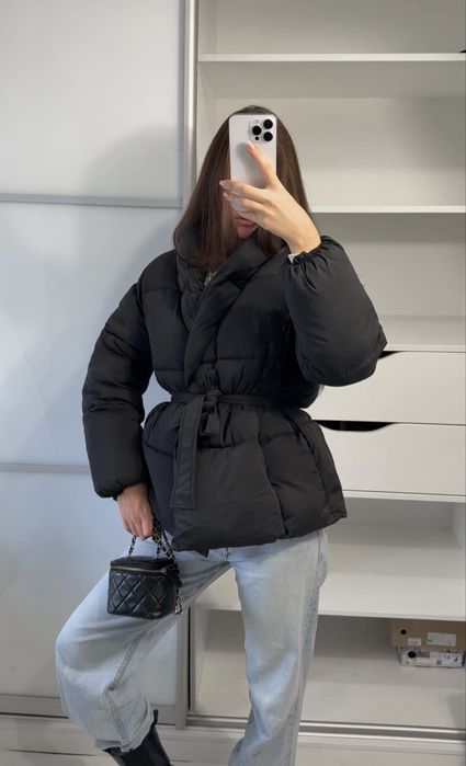 Пуховик куртка кімоно