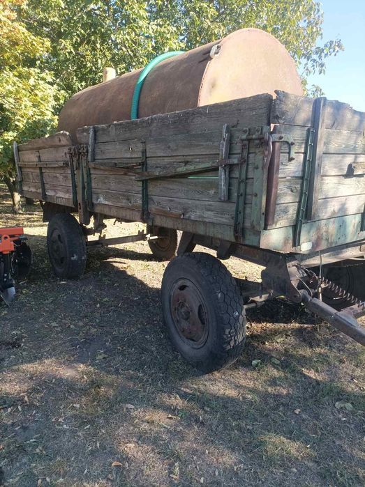 Продам прицеп із бочкою