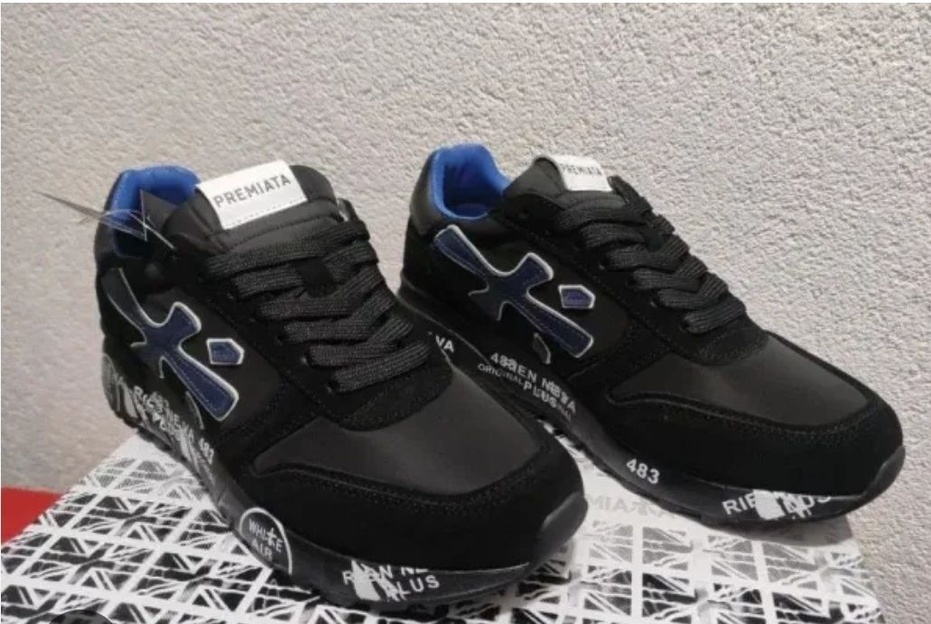 Premiata black and blue