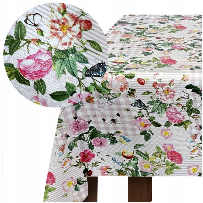 Cerata Na Stół Gruba Obrus Ceratowy Kuchenny 140x200 Gosia 06