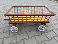 Drewniany wózek drabiniasty dla dziecka