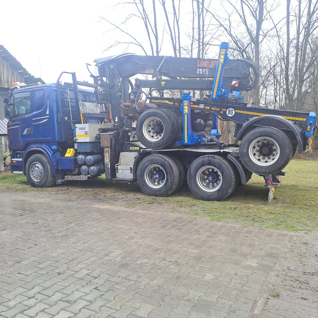 SCANIA R500,V8 Do dłużycy komplet 2006