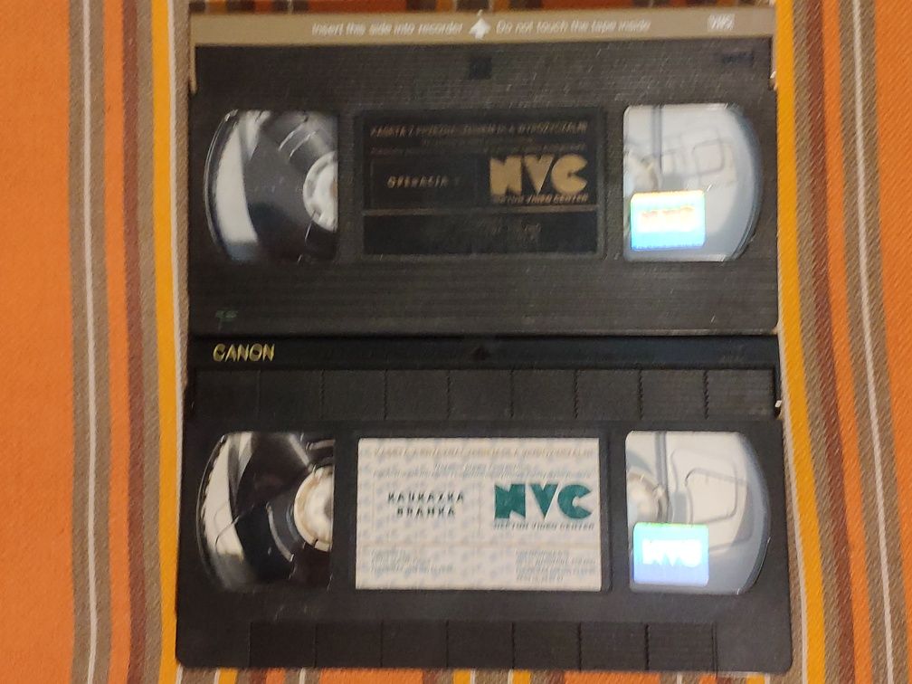 Filmy na kasetach wideo VHS