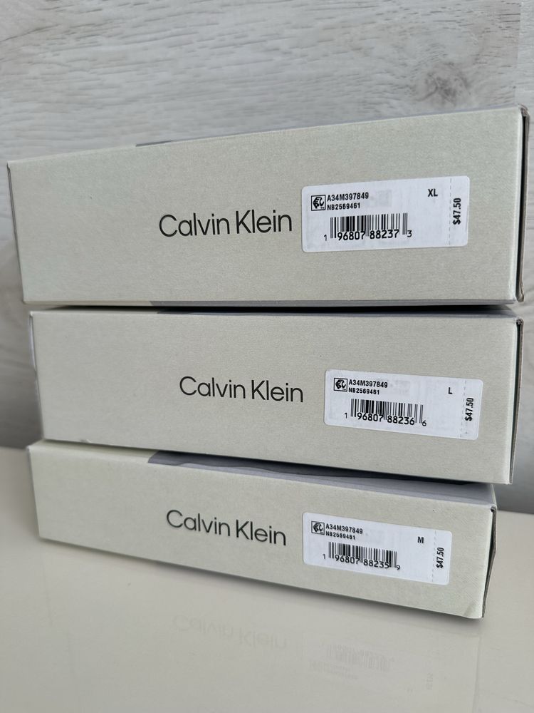 Чоловічі труси боксери Calvin Klein модель trunk пак 3 штуки