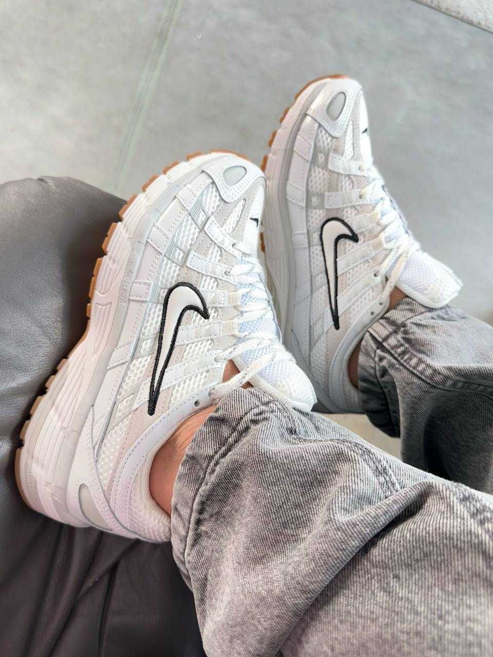 Кросівки Nike P-6000 Summit White Light Bone / кроси Найк П-6000