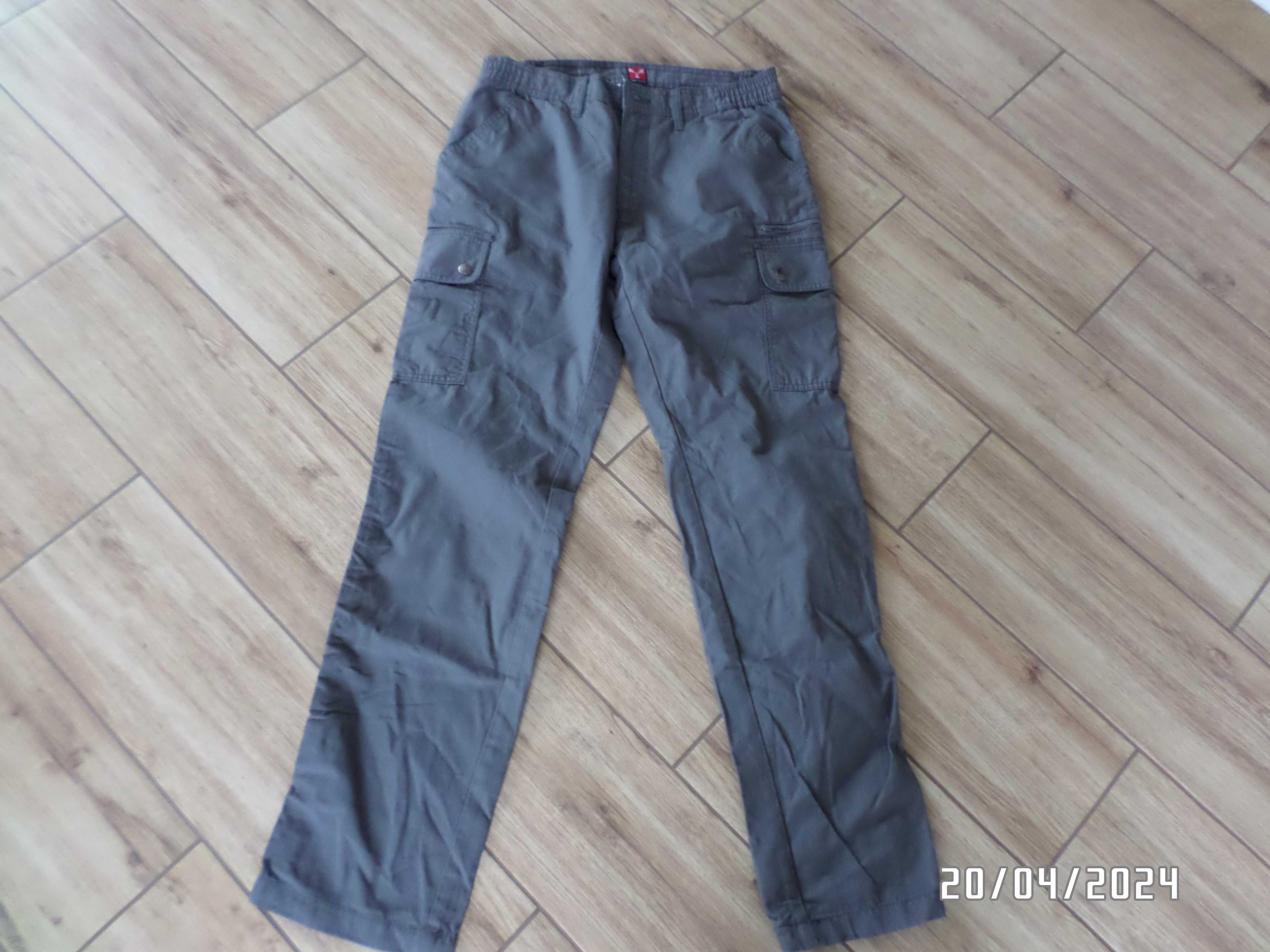 firmowe spodnie trekkingowe damskie-M-38