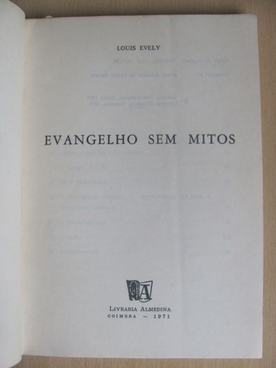 Evangelho sem Mitos de Louis Evely