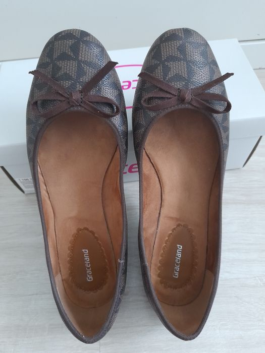 Baleriny damskie 40 Deichmann Graceland j.nowe