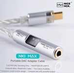 Nichck Wzmacniacz Słuchawkowy CX31993 + MAX97220 Srebrny