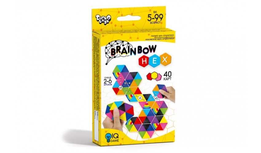 Игры Danko Toys Brainbow HEX, Brainbow Cubes, Hexis (Укр)