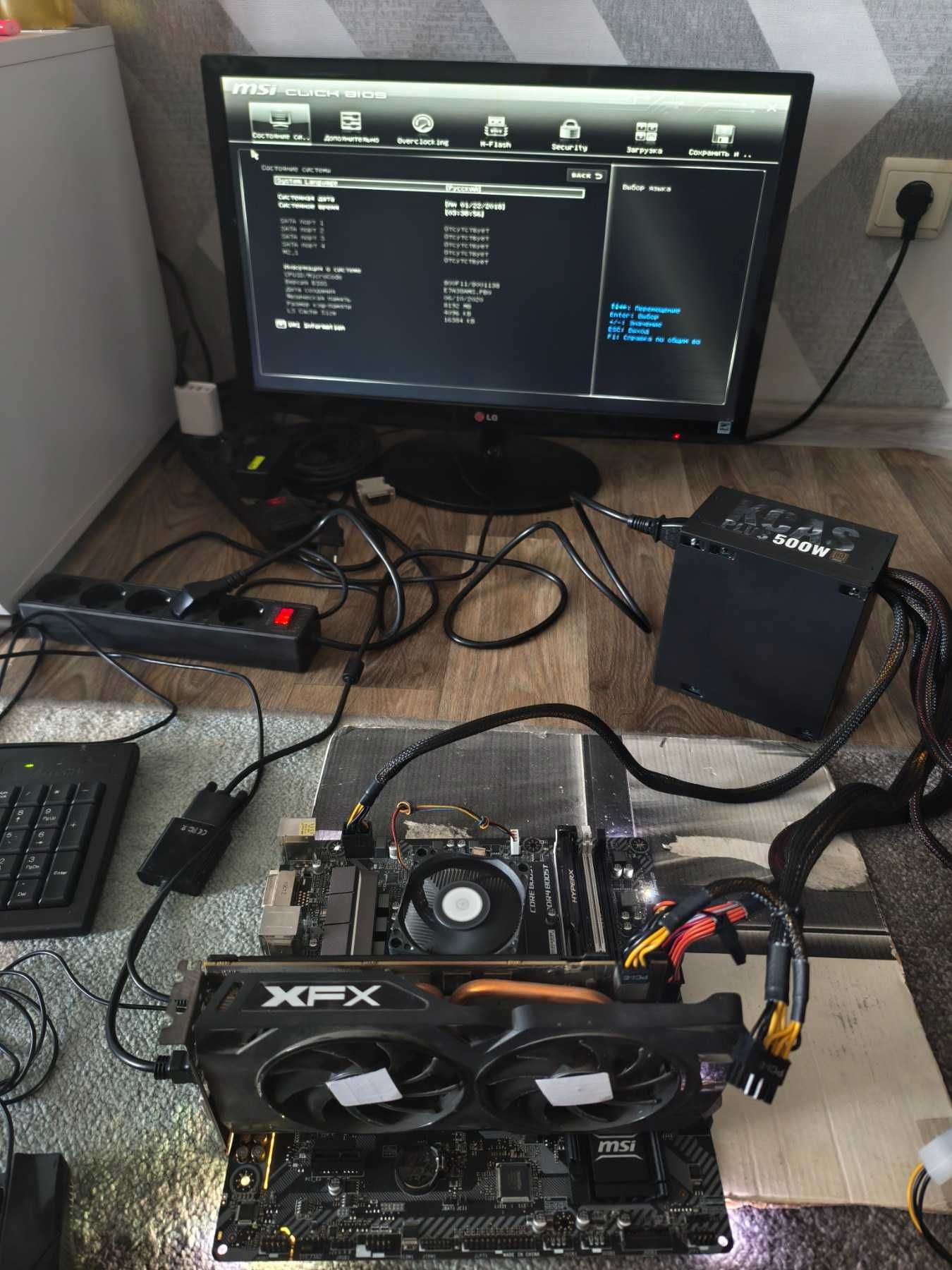 2 відеоакарти в ремонт/на запчастини! XFX RX 470 8GB