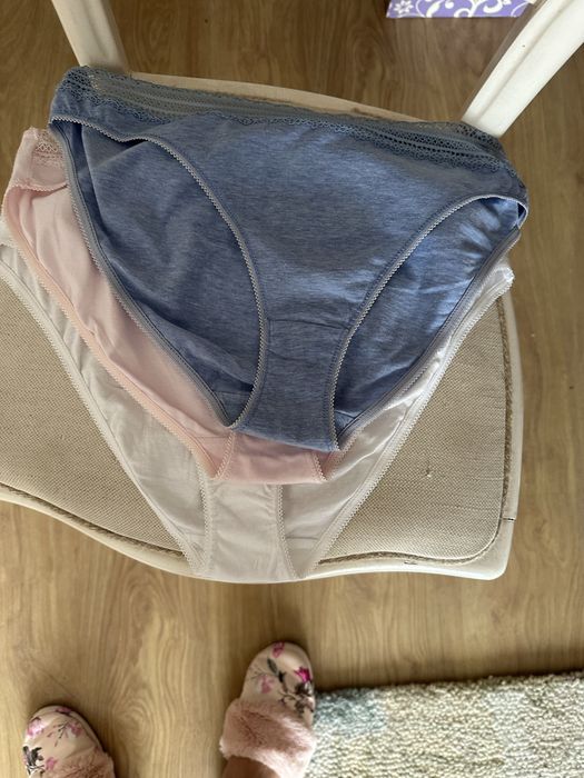 Majtki bawełniane, figi zestaw