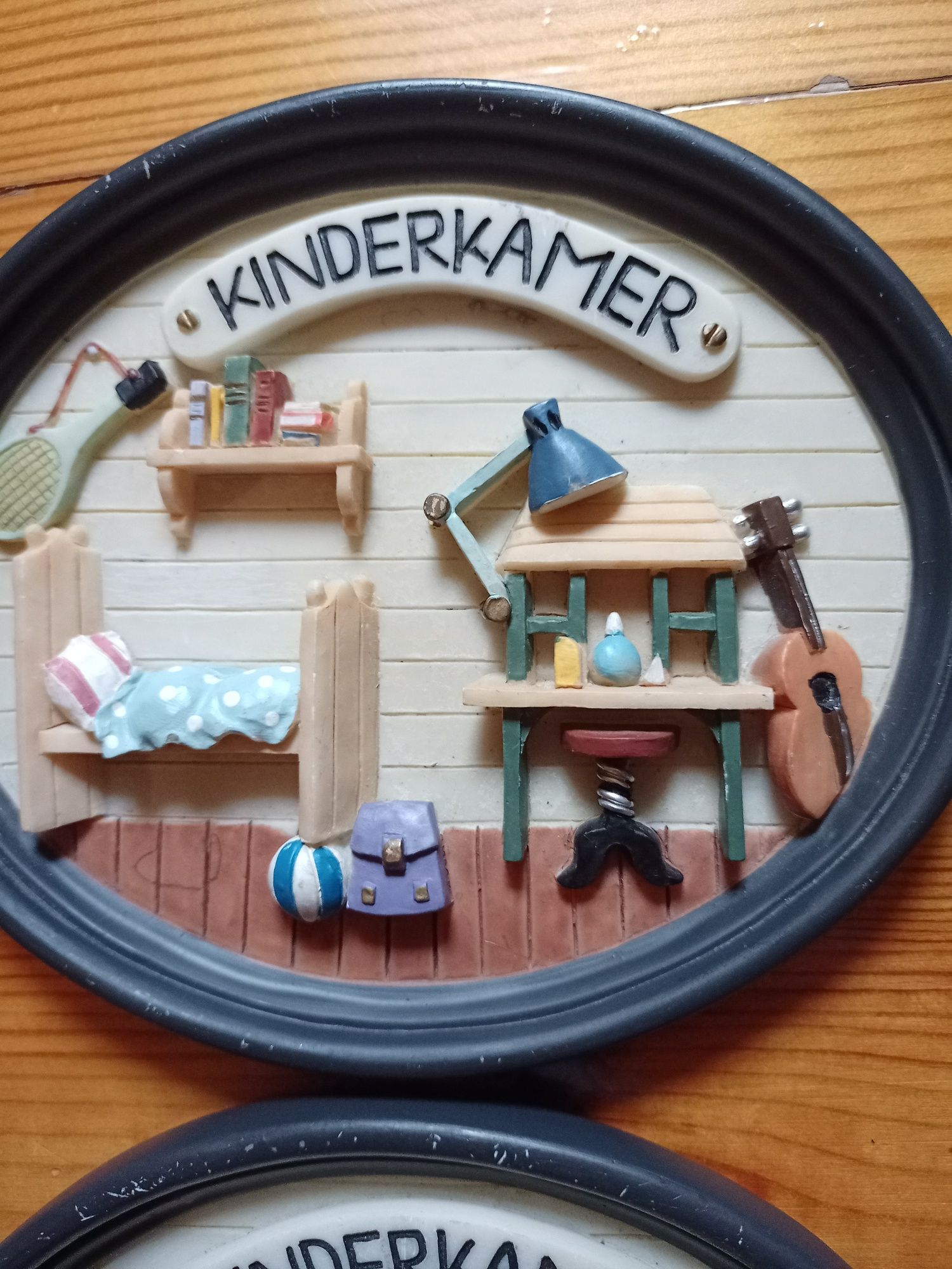 Ceramiczny obrazek 3D do pokoju dziecięcego