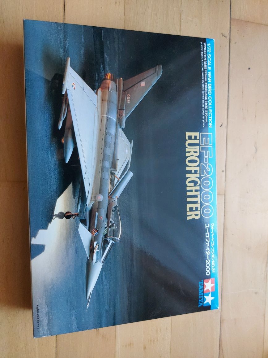 Model samolotu Eurofighter tamiya 1/72