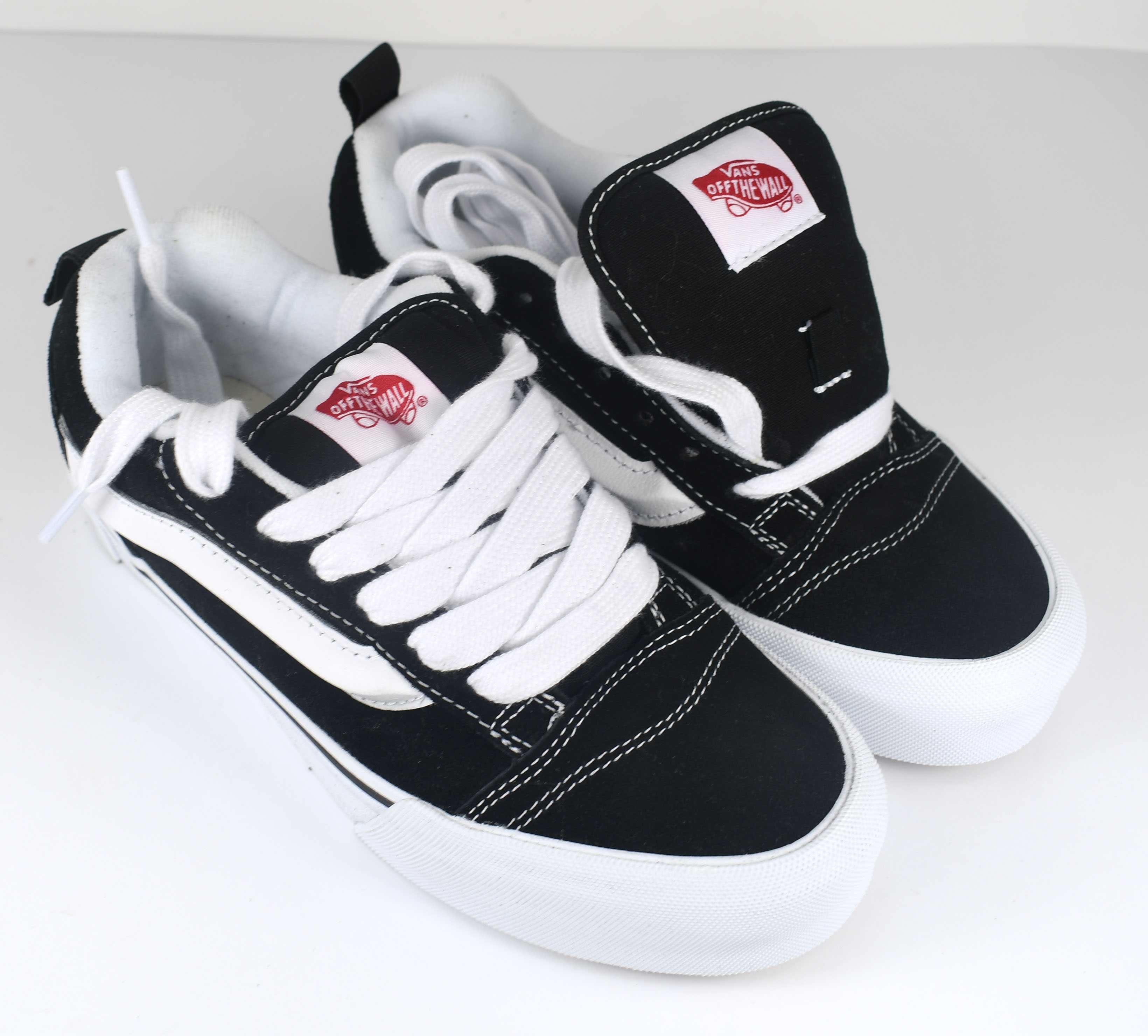 Vans Knu Skool Black White roz. 36.5