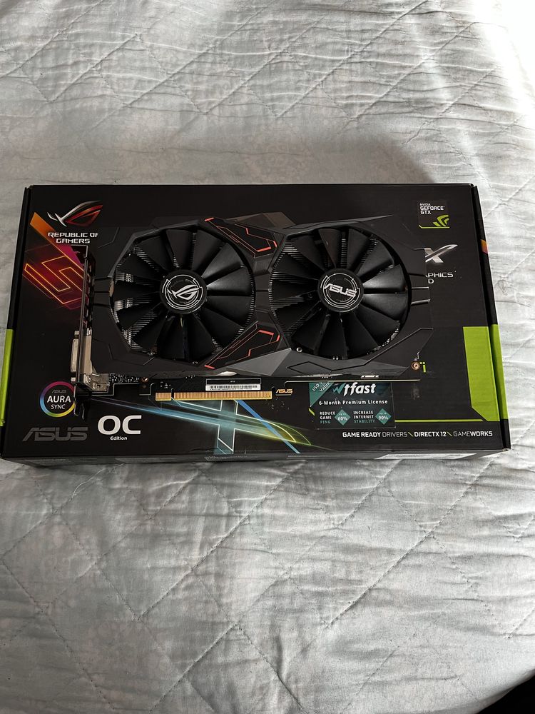 Nvidia Geforce ROG Strix GTX 1050ti 4gb gddr5 OC edition