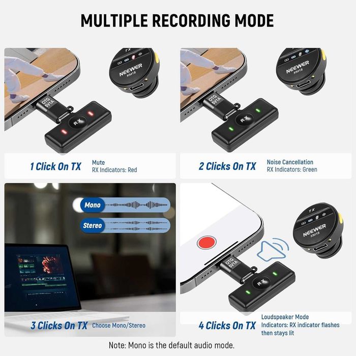 Microfone Sem Fios NEEWER KM18