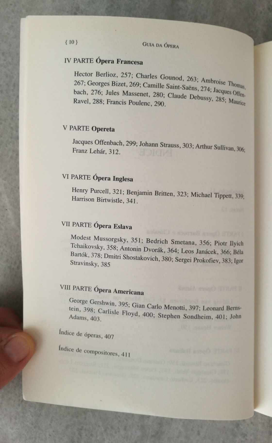 Livro "Guia da Ópera" de Rupert Christiansen