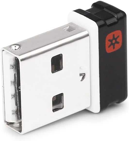 Adapter Bluetooth USB 2.4GHz 2szt Nano Dongle do Klawiatury Logitech