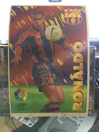 Cromos Liga Espanhola 1996/1997 Ronaldo, Redondo, Suker e Esnaider