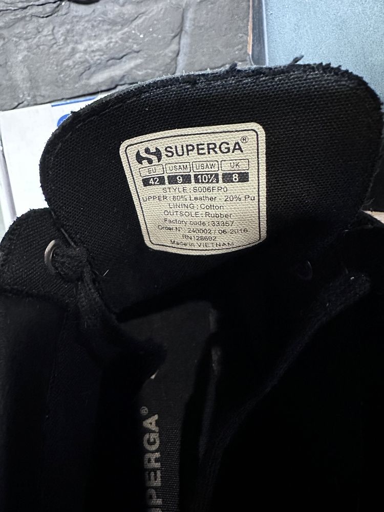 Черевики, ботинки, туфлі . SUPERGA 42 р.