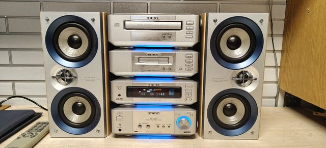 Wieża AIWA RX-M99 z pilotem. Japan