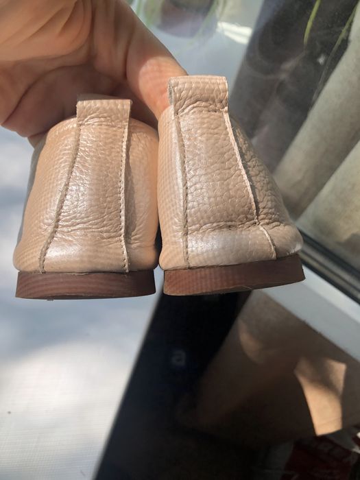 Літні шкіряні туфлі мокасини Торг