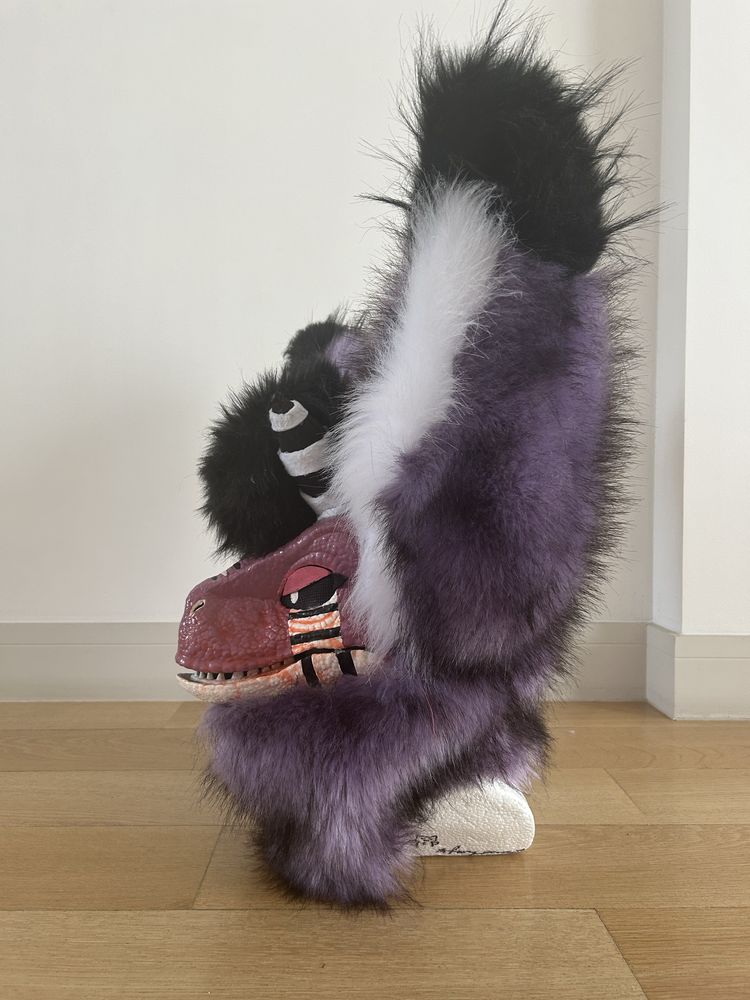 fursuit dino mask
