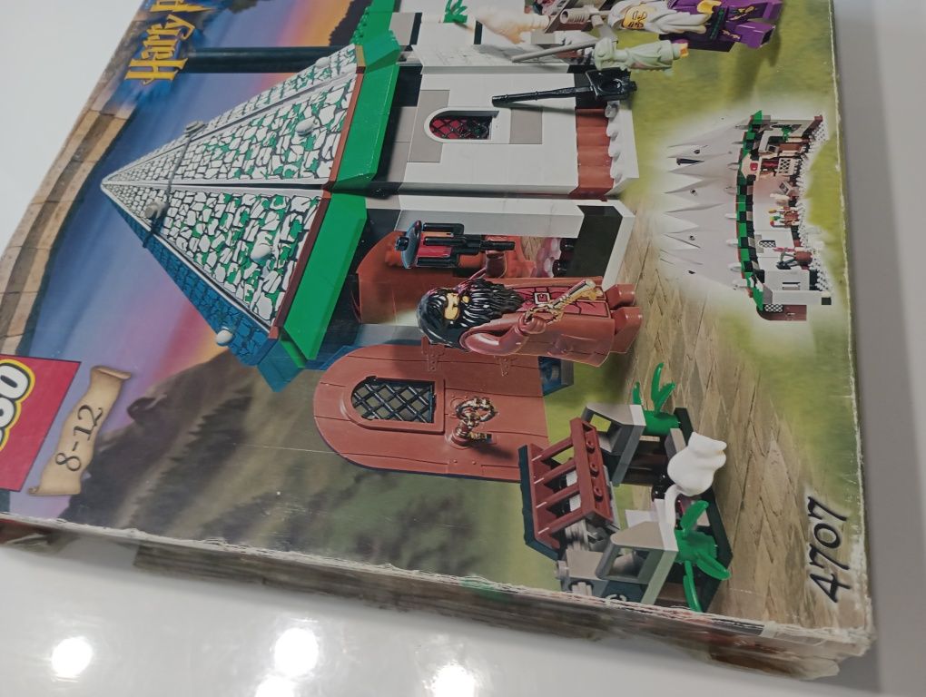 Klocki LEGO Harry Potter 4707 pudełko i instytucjia