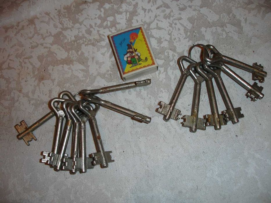 КЛЮЧІ до різних замків. НОВІ та б/в. РАРИТЕТ.