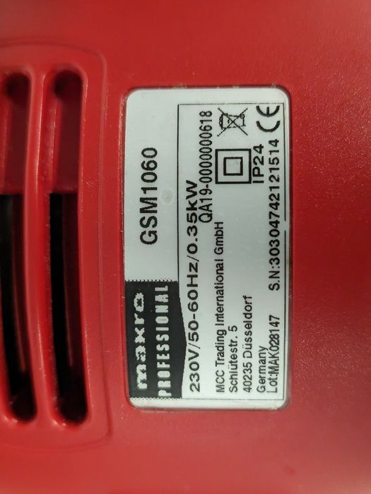Triturador Profissional Makro Professional GSM 1060 - Como novo