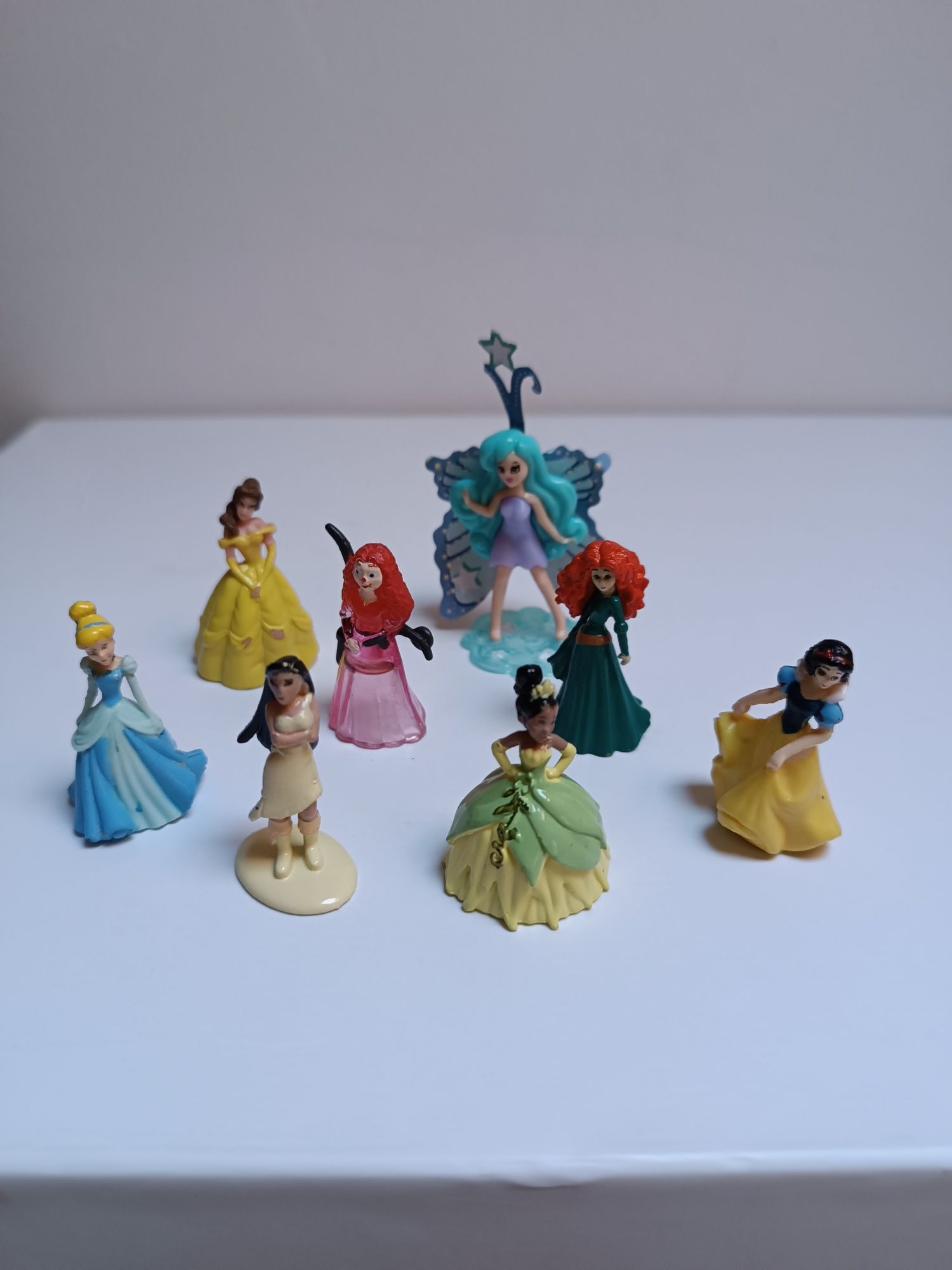 6 figurek księżniczki Kinder jajko niespodzianka bajki Disneya