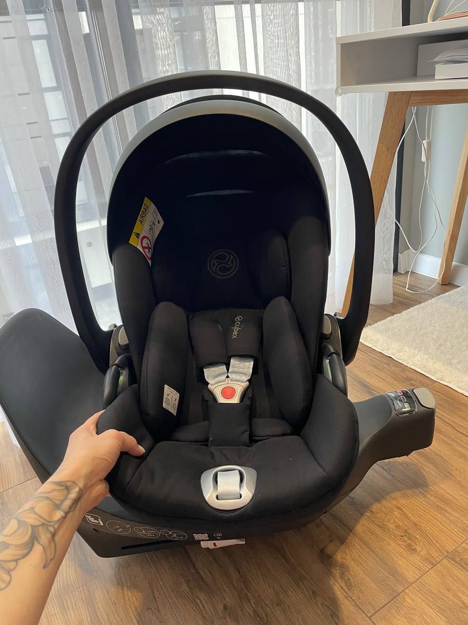 Cybex Cloud T i-Size Sepia Black + База Cybex z2 Стан нового+гарантія