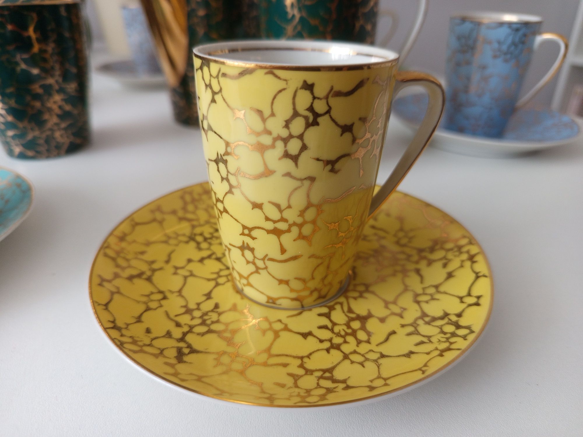 Ekskluzywny zestaw porcelany Ćmielów