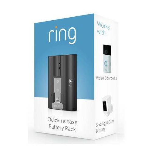 Ring.. Quick Release Battery Pack..