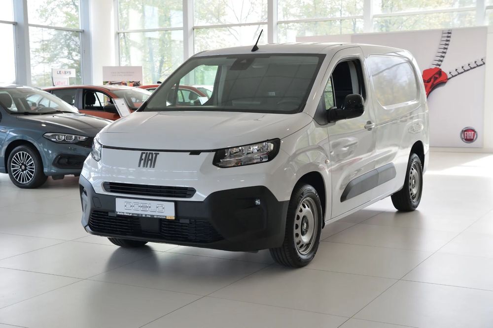 Fiat Doblo VAN L2, BlueHDi 1.5, 100 KM, S&amp;S MT6  RZESZÓW, 3-os, kamera + radio 10", 4 lata gwarancji, lea 103%