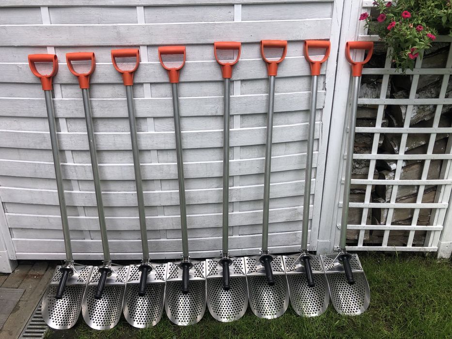 Sand scoop sito do poszukiwań w piasku wodzie wykrywacz metali