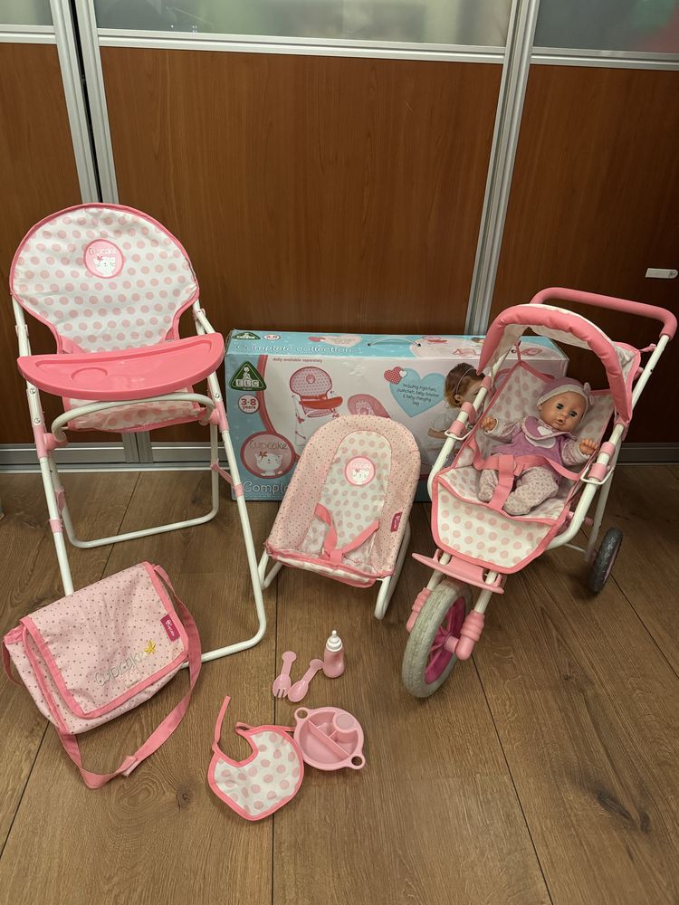 Elc Mothercare візочок, шезлонг, стільчик для годування