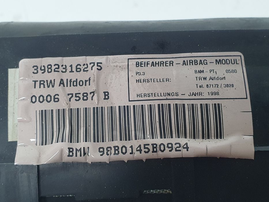 Kit de airbags BMW 5 (E39)