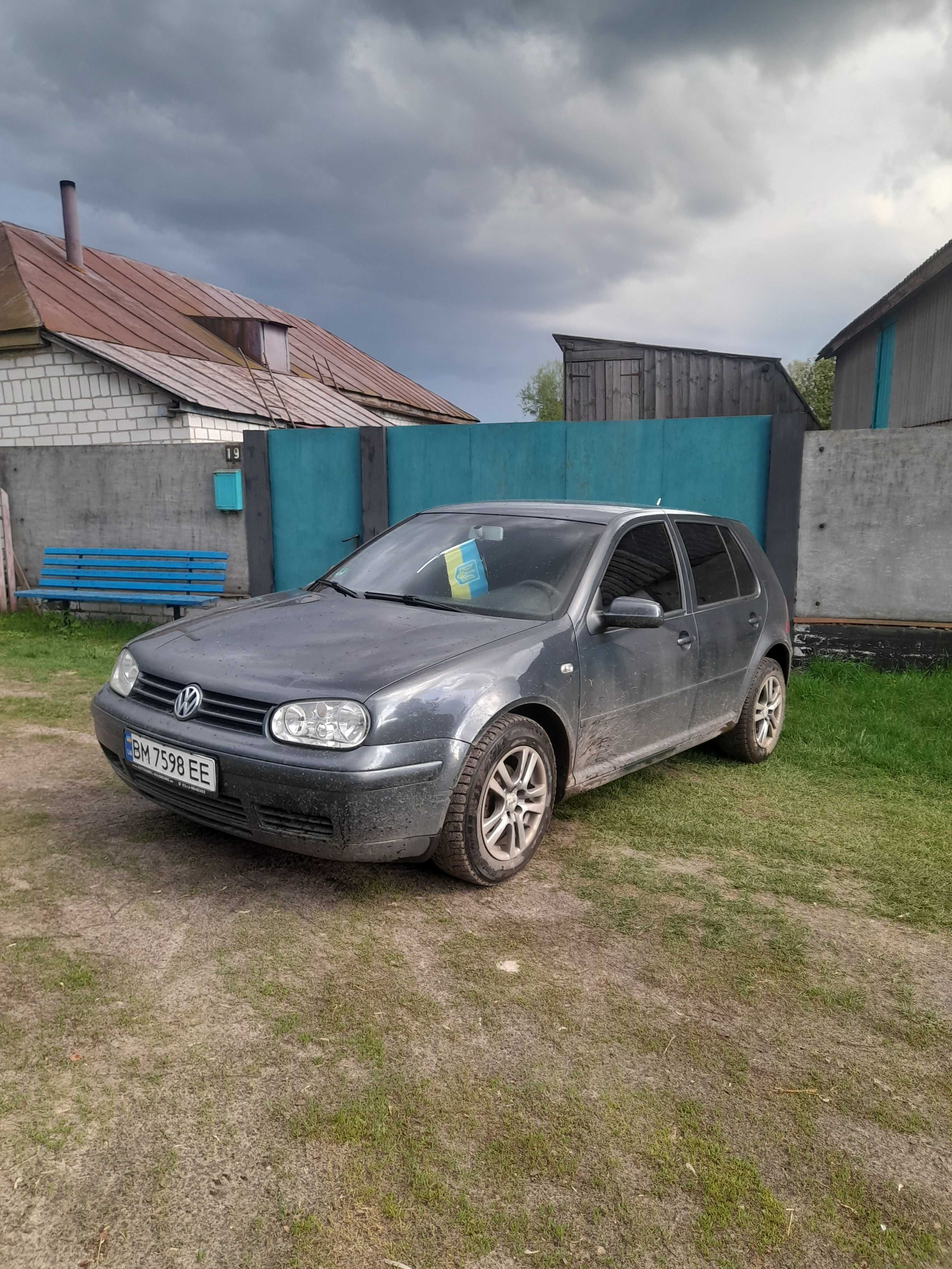 Продам Volkswage Golf 4, двигун 1.6, рік випуску 2002, газ 4 покоління