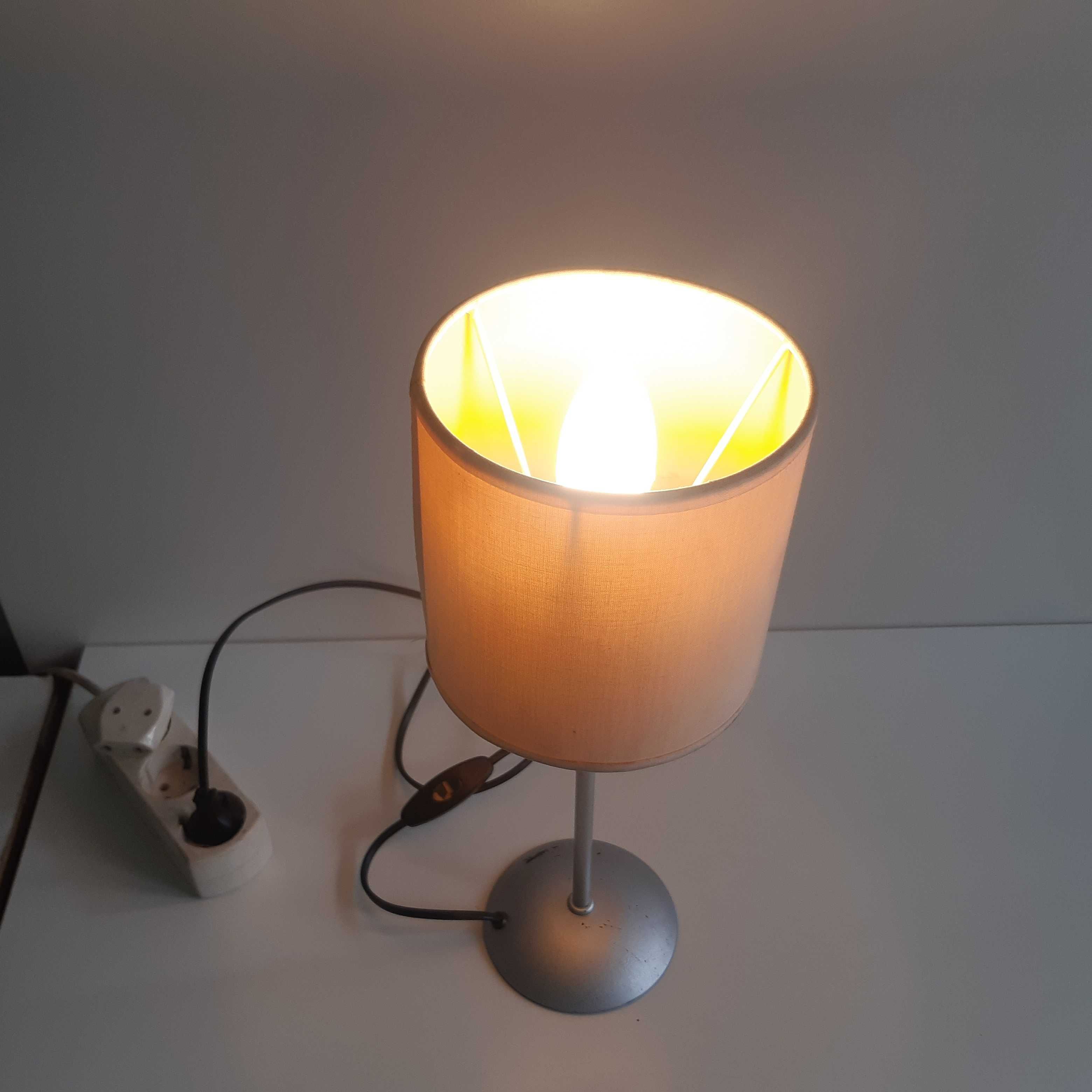 Pequeno Candeeiro ValdiTaro Metal Mesa Cabeceira Funcional