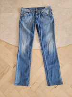 Tommy Hilfiger Denim Victoria straight jeans spodnie jeansowe vintage