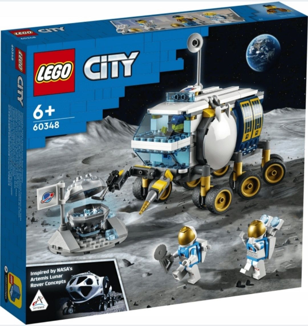 LEGO City 60348 Łazik księżycowy